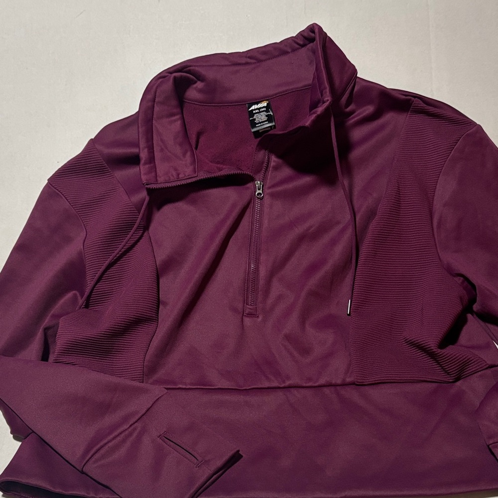 Avia Magenta Quarter-Zip Pullover